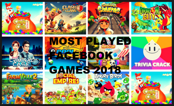 Most Played Facebook Games 2018 – Facebook Messenger Games