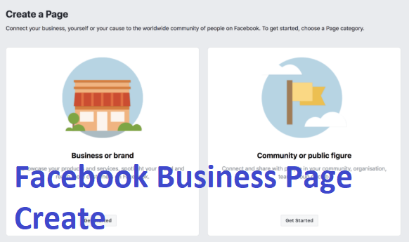 Facebook Business Page Create