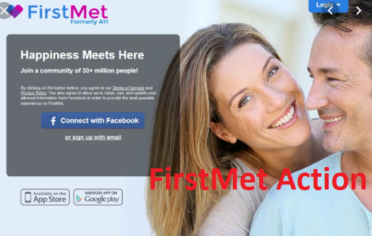 FirstMet Sign Up