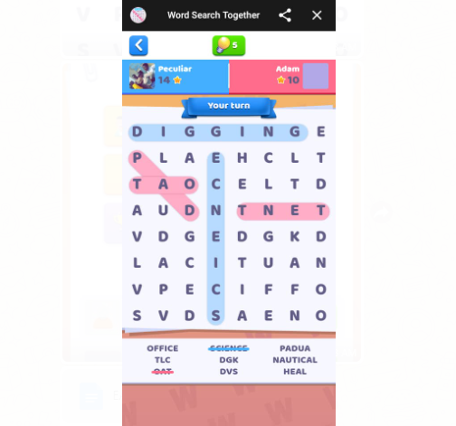 Hack On How To Solve The Puzzle On Online Word Search Facebook Messenger Game