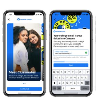 Facebook Latest Feature "Campus" Has Been Launched To Keep College Kids Connected