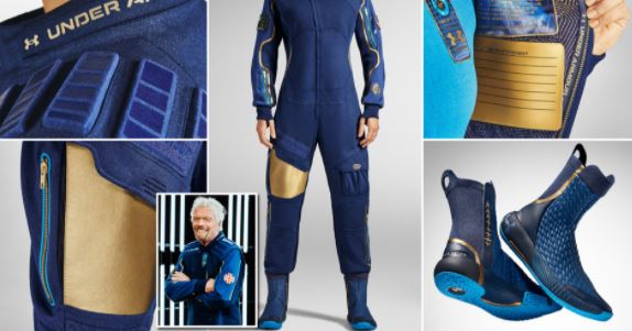 Virgin Galactic Launches Its Latest Under Armour Pilot Spacesuits
