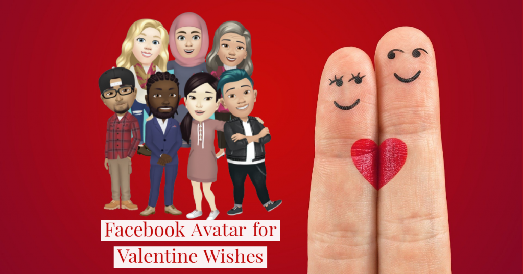 Facebook Avatar for Valentine Wishes