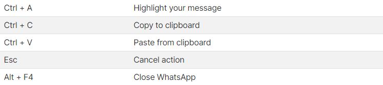Every  Keyboard shortcut You There Is on WhatsApp Desktop