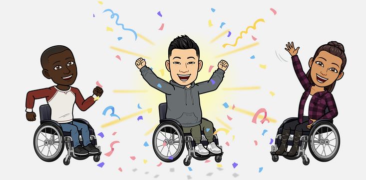 Snapchat's Latest Update For Bitmoji Are In Wheelchairs