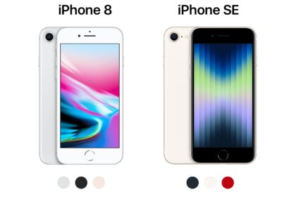 Compare iPhone SE to iPhone 8