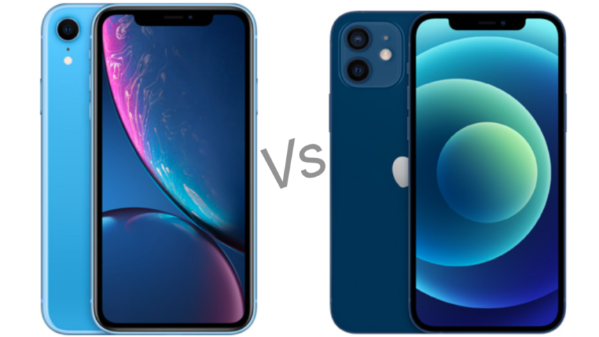 iPhone 12 Compare to iPhone XR
